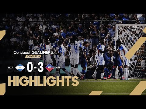 Nicaragua vs Haiti | Concacaf Qualifiers 2026 World Cup