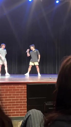 Incredible Backflip Talent at School Show