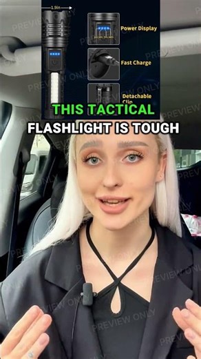 Rechargeable Flashlight 🔦 Super Bright, High Lumens & 7 Modes!