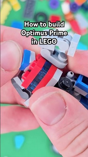 How to build Optimus Prime in LEGO with Brickify!