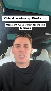The Virtual Leadership & Management workshop is now live to sign up! Spots will be limited! Comment “Leadership” or hit the link in my bio to sign up. The workshop is only $99 and will ad over a million dollars of value. Look forward to seeing everyone. | Grant Mitterlehner