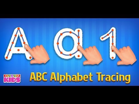 ABC Alphabet Tracing - A fun way to learn writing letters for your kids