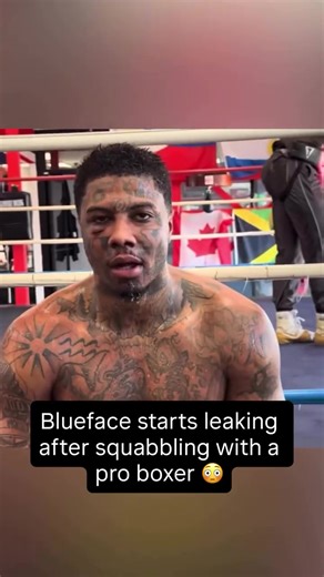 Nah why Blueface look like he really in there throwing hands tho 😳 (Via: esnews/yt)