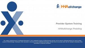 HHAeXchange_Prebilling