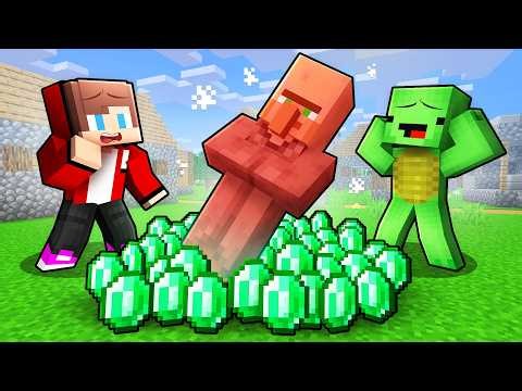 JJ and Mikey Are Playing Minecraft, But The Drop Is Multiplied...