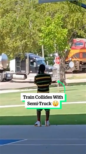 Train Collides With Semi Truck 😳 | VT