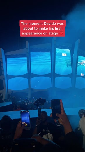 Davido Timeless Concert First Appearance Moment