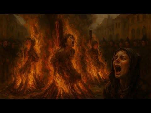 The Innocent Woman Burned Alive With Her Children | The Forgotten Horror of Europe’s Witch Hunts
