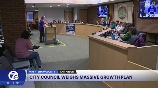 Ann Arbor City Council votes on land use plan