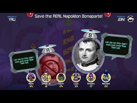 Watch the Timejinx Tutorial in The Jackbox Party Pack 10