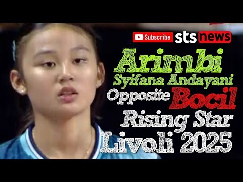 🔴 ARIMBI SYIFANA ANDAYANI 🔴 Opposite Bocil 🏐 Rookie Livoli Divisi Utama 2025