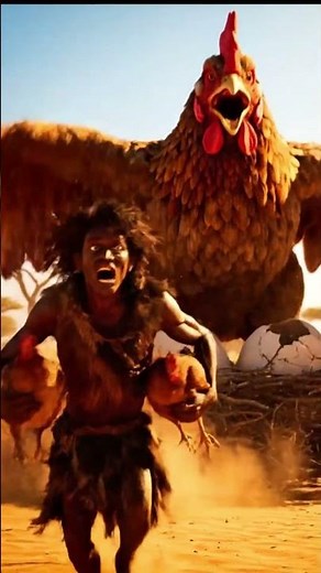 STONE AGE HUNTING: THE CHICKEN THEFT AND THE EPIC CHASE!