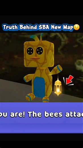 Truth Behind SBA New Map 😔#superbearadventure #roblox
