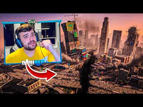 UN TERREMOTO DESTRUYO LA CIUDAD DE LOS SANTOS! - GTA 5 ONLINE
