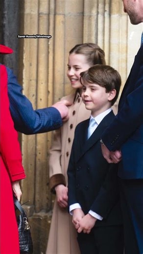 Adorable Easter moment between King Charles and his grandchildren | #yahooaustralia
