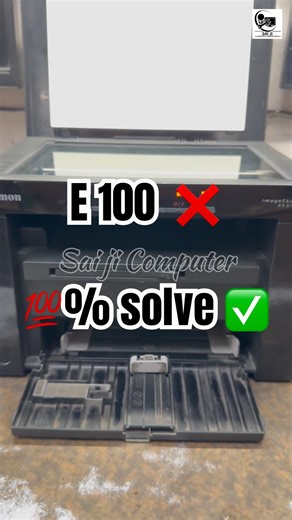 Canon 3010 printer E100 error solve✅ ‪@Saijicomputer‬ ‪@CanonUSA‬ #printerrepair #printererror