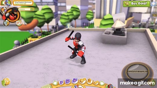 Marvel Super Hero Squad Online Armored Daredevil Gameplay- HD on Make a GIF