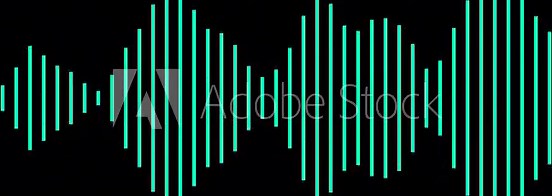 Line audio wave visualization voice record, sound wave animation , line digital minimalist voice on transparent background Audio Equalizer Background Animation. Overlay Video. audio sound wave