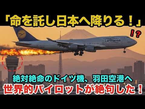 【海外の反応】「日本の空港に任せられない！」ドイツ人機長が緊急事態で羽田空港の管制官に導かれた時、コックピットで起きた衝撃の変化に世界が絶句