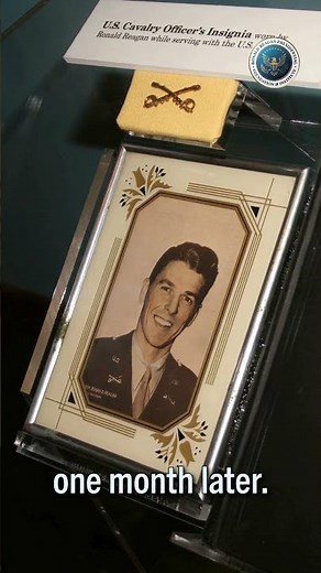 Monday Minute: President Reagan's Military Service