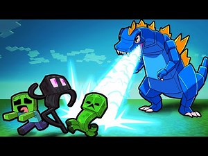 Rainbow Friends but BLUE IS GODZILLA!! (Minecraft)