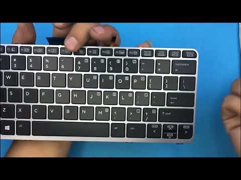 How To Install And Fix The Keyboard Keys of HP HP EliteBook FOLIO 1020 G1/1030 G1