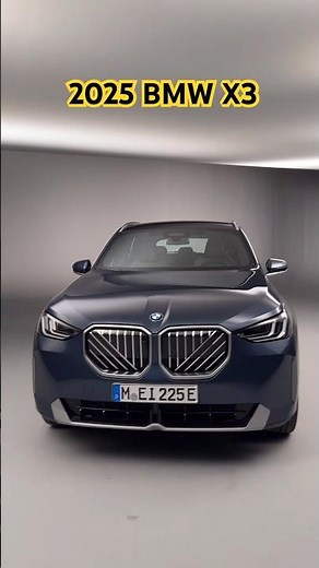 2025 BMW X3 Gets a Quirky Grille