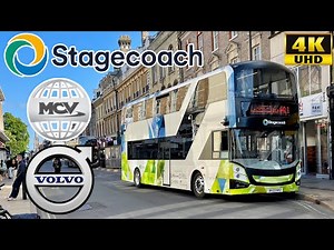 [Stagecoach East: PR1 Cambridge City to Madingley Road P&R] MCV Volvo BZL Electric Double Decker Bus