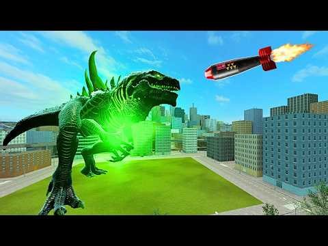 Radioactive Godzilla is attacking! We’ll stop it with a nuclear bomb! - GMod
