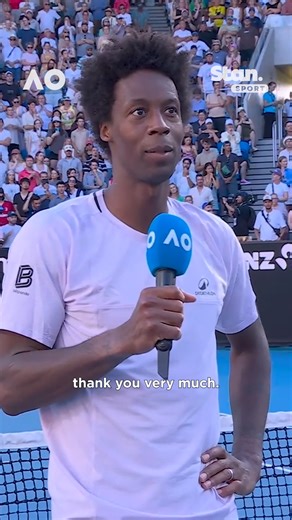 Merci Monfils! 🙏 ↳ Australian Open. Every Match. Live & On Demand. Centre Court in 4K on Stan Sport. Live & Free on Channel 9 and 9Now. #StanSportAU #AO26 #AustralianOpen #AusOpen | Stan Sport