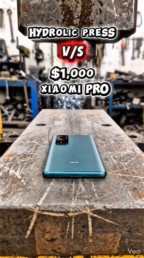 We Destroyed a $1,000 Xiaomi with Hydraulic Press 💀 WHY?! #shorts