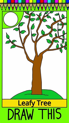 “Pictionary Challenge: Leafy Tree! #shorts"