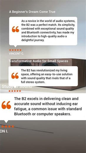 Audioengine B2 Portable Stereo Speaker Reviews