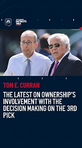 "Jonathan Kraft is, as far as I have been told, not involved in football-making decisions. He's not scouting; he understands his limitations, as does his dad." Tom Curran & Phil Perry on the latest Patriots Talk Podcast MORE HERE: https://www.nbcsportsboston.com/nfl/new-england-patriots/jonathan-kraft-patriots-role-nfl-draft/606564/ | NBC Sports Boston