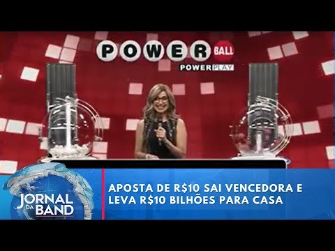 Aposta única ganha R$ 10 bilhões nos Estados Unidos | Jornal da Band