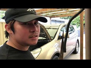 Repairing windshield washer on my subaru tribeca | Pinoy in Australia 🇦🇺
