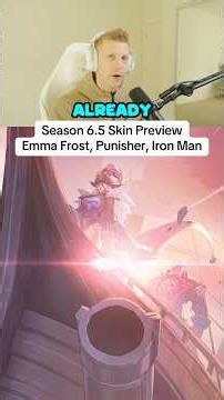 New Skins for Emma Frost, Punisher, Iron Man, Psylocke in Season 6.5 #MarvelRivals