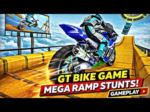 GT Bike Game Mega Ramp Stunts | Extreme Bike Racing Gameplay 2026