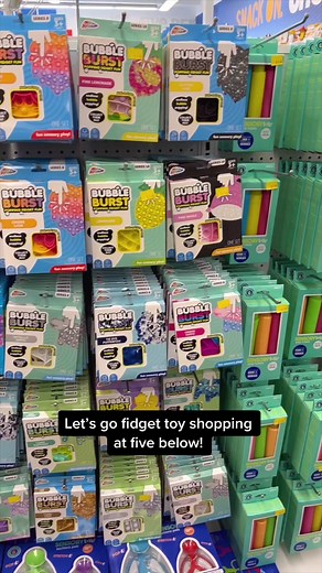 Fidget Toy Shopping at Five Below