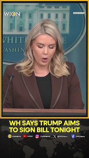 U.S. Shutdown: Trump Expected to Sign Bill Wednesday Night to End Government Shutdown | WION