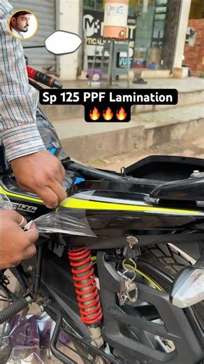Sp 125 Full PPF Lamination… #shorts #sp125newmodel #bikelamination