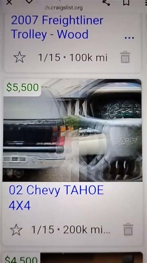 2002 Chevy Tahoe 200k 5,500 nice suv