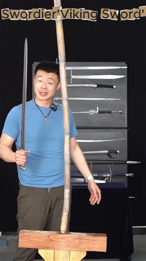 Swordier Upgraded Type Z Vking Sword | Pattern Welded Blade & Real Cutting Test | Part 8