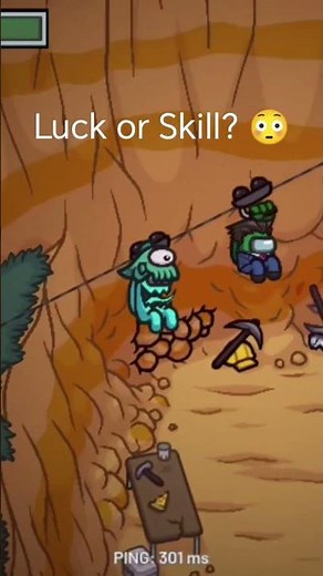 Luck or skill? 😳 I survived once on Vangle | Hide and Seek in Among Us