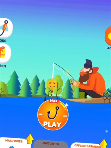 74m and I still haven't caught any new fish 😱 #trending #playgame #fishing #gaming #fishing #thetinyfishing #tinyfishing2025