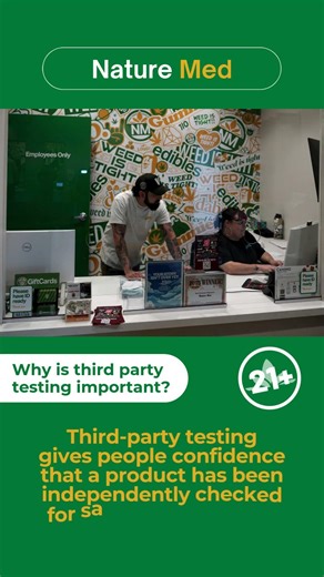 Third-party lab testing is required before licensed products are sold.