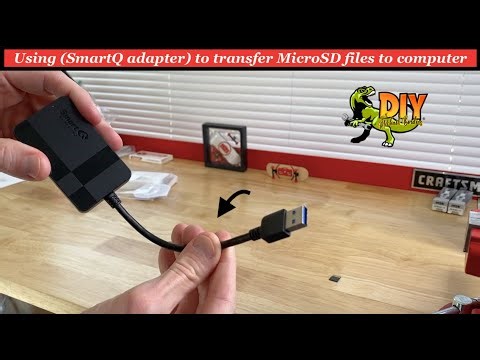 How to transfer MicroSD files to computer - DIY