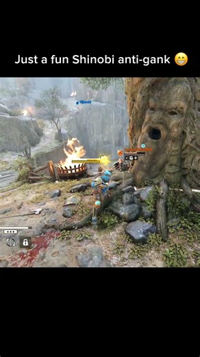 For Honor: Just a fun Shinobi group fight / kinda anti-gank 😁
