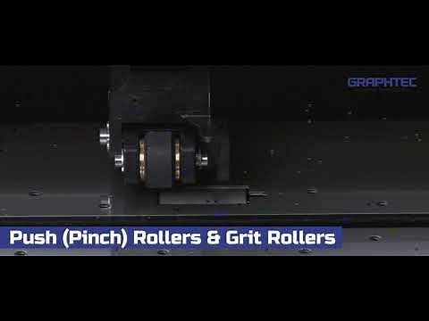 How to adjust Push Rollers on the Graphtec FC8600