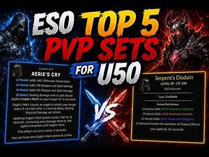 ESO Top 5 PvP Sets For U50